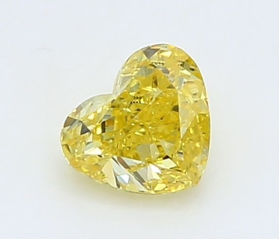 Loose Diamond - HEART 0.21ct Fancy Vivid Yellow VS1: Loose Diamond - HEART 0.21ct Fancy Vivid Yellow VS1 Source: This is a real non-mined Diamond that has been grown in a lab Shape: HEART Carats: 0.21 Color: Fancy Vivid Yellow Certification: IGI Video:
