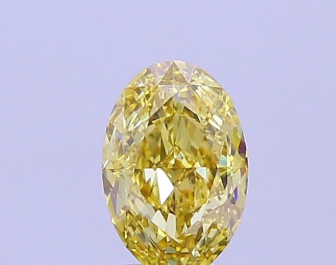 Loose Diamond - OVAL 3.02ct Fancy Intense Yellow VVS1: Loose Diamond - OVAL 3.02ct Fancy Intense Yellow VVS1 Source: This is a real non-mined Diamond that has been grown in a lab Shape: OVAL Carats: 3.02 Color: Fancy Intense Yellow Certification: IGI Vide