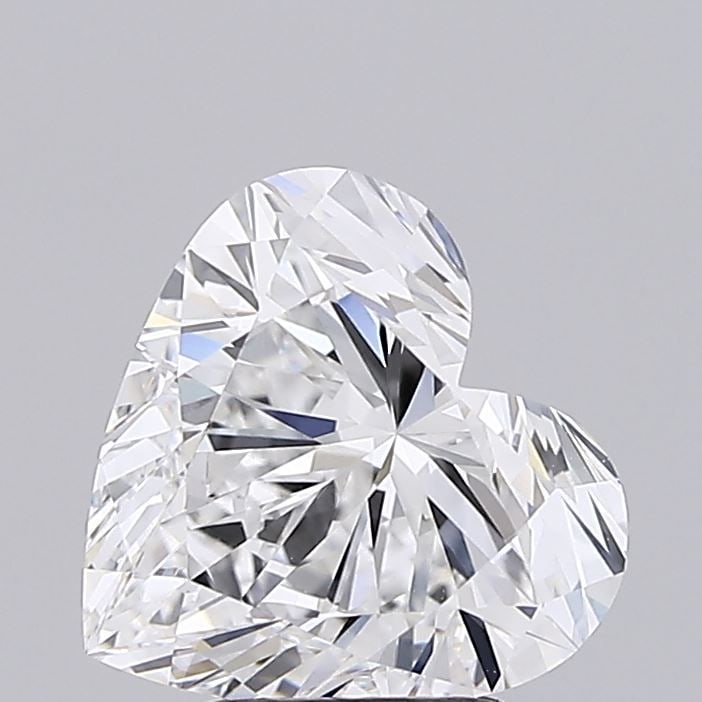 Loose Diamond - HEART 2.74ct E VVS2: Loose Diamond - HEART 2.74ct E VVS2 Source: This is a real non-mined Diamond that has been grown in a lab Shape: HEART Carats: 2.74 Color: E Clarity: VVS2 Certification: IGI Video: