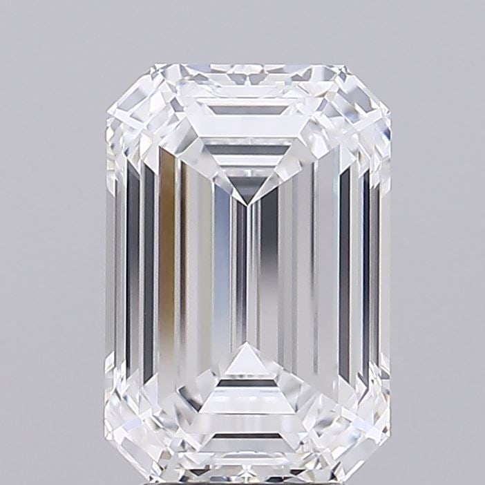 Loose Diamond - EMERALD 4.58ct E VVS2: Loose Diamond - EMERALD 4.58ct E VVS2 Source: This is a real non-mined Diamond that has been grown in a lab Shape: EMERALD Carats: 4.58 Color: E Clarity: VVS2 Certification: GIA Video: Video Link The