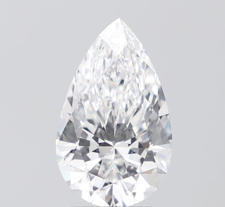 Loose Diamond - PEAR 2.02ct F VVS2: Loose Diamond - PEAR 2.02ct F VVS2 Source: This is a real non-mined Diamond that has been grown in a lab Shape: PEAR Carats: 2.02 Color: F Clarity: VVS2 Certification: IGI Video: