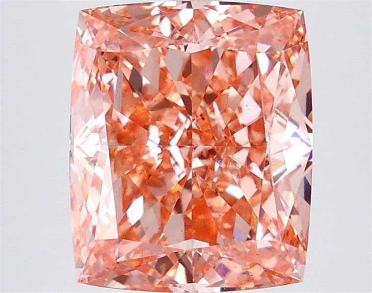 Loose Diamond - CUSHION MODIFIED 5.04ct Fancy Vivid Pink VS1: Loose Diamond - CUSHION MODIFIED 5.04ct Fancy Vivid Pink VS1 Source: This is a real non-mined Diamond that has been grown in a lab Shape: CUSHION MODIFIED Carats: 5.04 Color: Fancy Vivid Pink Certific