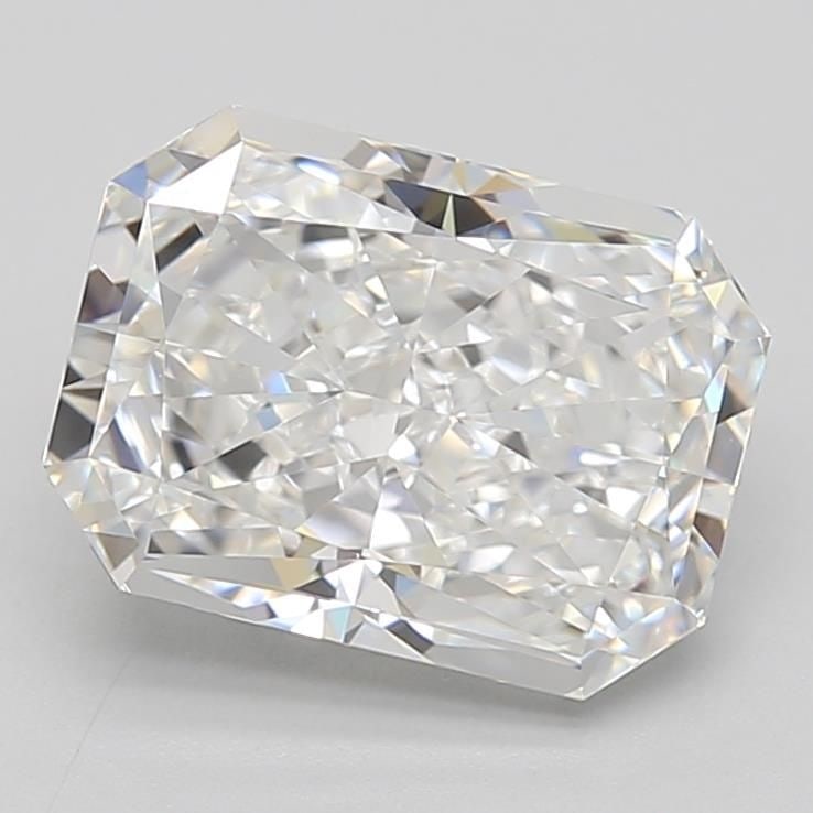 Loose Diamond - RADIANT 2.7ct E VVS1: Loose Diamond - RADIANT 2.7ct E VVS1 Source: This is a real non-mined Diamond that has been grown in a lab Shape: RADIANT Carats: 2.7 Color: E Clarity: VVS1 Certification: GIA Video: