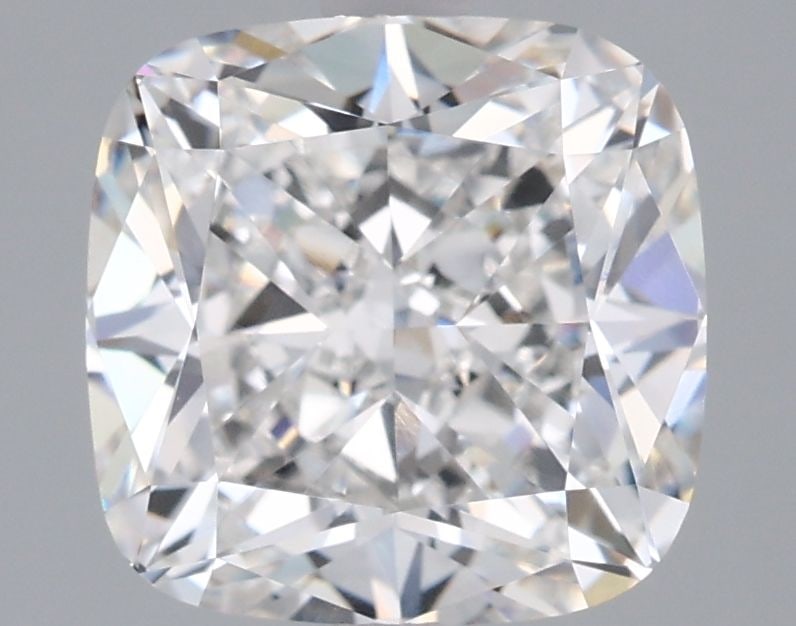 Loose Diamond - CUSHION MODIFIED 2.55ct E VVS1: Loose Diamond - CUSHION MODIFIED 2.55ct E VVS1 Source: This is a real non-mined Diamond that has been grown in a lab Shape: CUSHION MODIFIED Carats: 2.55 Color: E Clarity: VVS1 Certification: IGI Vide