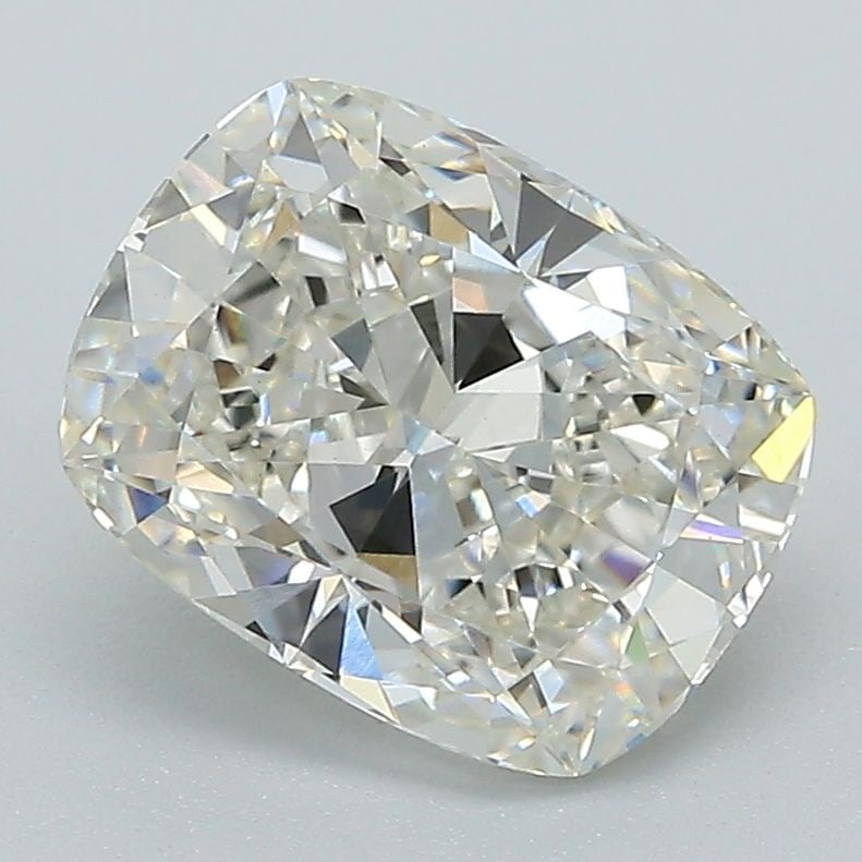 Loose Diamond - CUSHION BRILLIANT 2.56ct H VS1: Loose Diamond - CUSHION BRILLIANT 2.56ct H VS1 Source: This is a real non-mined Diamond that has been grown in a lab Shape: CUSHION BRILLIANT Carats: 2.56 Color: H Clarity: VS1 Certification: IGI Vide