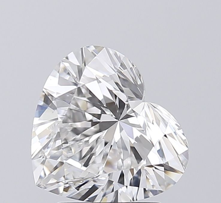 Loose Diamond - HEART 2.07ct E VVS1: Loose Diamond - HEART 2.07ct E VVS1 Source: This is a real non-mined Diamond that has been grown in a lab Shape: HEART Carats: 2.07 Color: E Clarity: VVS1 Certification: IGI Video: