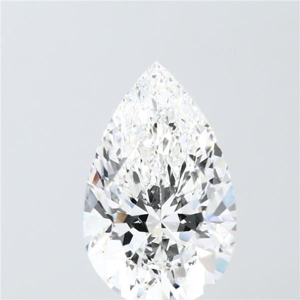 Loose Diamond - PEAR 5.09ct F VVS2: Loose Diamond - PEAR 5.09ct F VVS2 Source: This is a real non-mined Diamond that has been grown in a lab Shape: PEAR Carats: 5.09 Color: F Clarity: VVS2 Certification: IGI Video:
