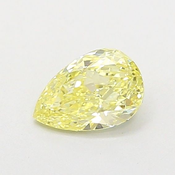 Loose Diamond - PEAR 0.31ct Fancy Vivid Yellow VS1: Loose Diamond - PEAR 0.31ct Fancy Vivid Yellow VS1 Source: This is a real non-mined Diamond that has been grown in a lab Shape: PEAR Carats: 0.31 Color: Fancy Vivid Yellow Certification: NONE Video: