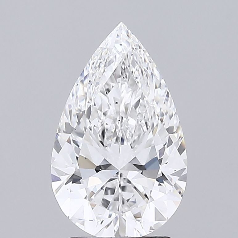 Loose Diamond - PEAR 2.32ct D VS2: Loose Diamond - PEAR 2.32ct D VS2 Source: This is a real non-mined Diamond that has been grown in a lab Shape: PEAR Carats: 2.32 Color: D Clarity: VS2 Certification: IGI Video: