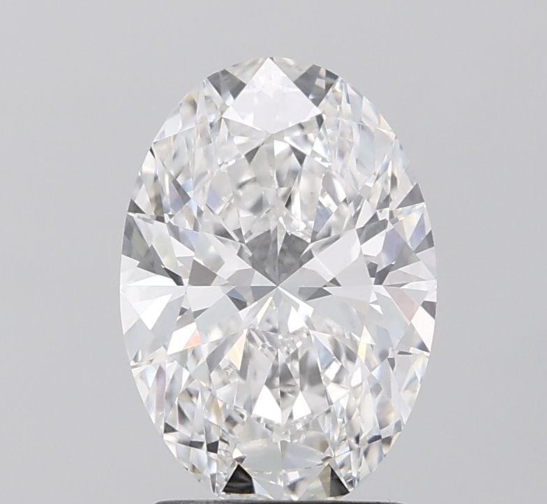 Loose Diamond - OVAL 2.08ct E VVS2: Loose Diamond - OVAL 2.08ct E VVS2 Source: This is a real non-mined Diamond that has been grown in a lab Shape: OVAL Carats: 2.08 Color: E Clarity: VVS2 Certification: IGI Video: