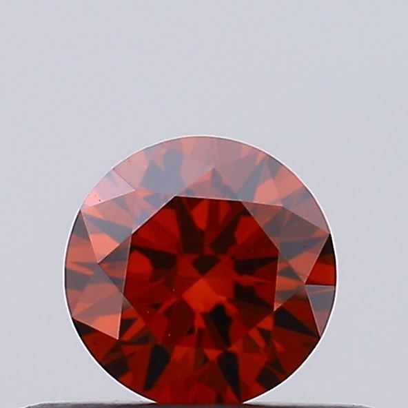 Loose Diamond - ROUND 0.3ct Fancy Deep Orange VS1: Loose Diamond - ROUND 0.3ct Fancy Deep Orange VS1 Source: This is a real non-mined Diamond that has been grown in a lab Shape: ROUND Carats: 0.3 Color: Fancy Deep Orange Certification: IGI Video: