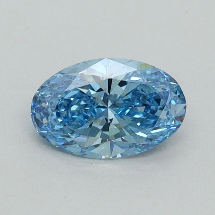 Loose Diamond - OVAL 0.53ct Fancy Vivid Blue VS1: Loose Diamond - OVAL 0.53ct Fancy Vivid Blue VS1 Source: This is a real non-mined Diamond that has been grown in a lab Shape: OVAL Carats: 0.53 Color: Fancy Vivid Blue Certification: IGI Video: