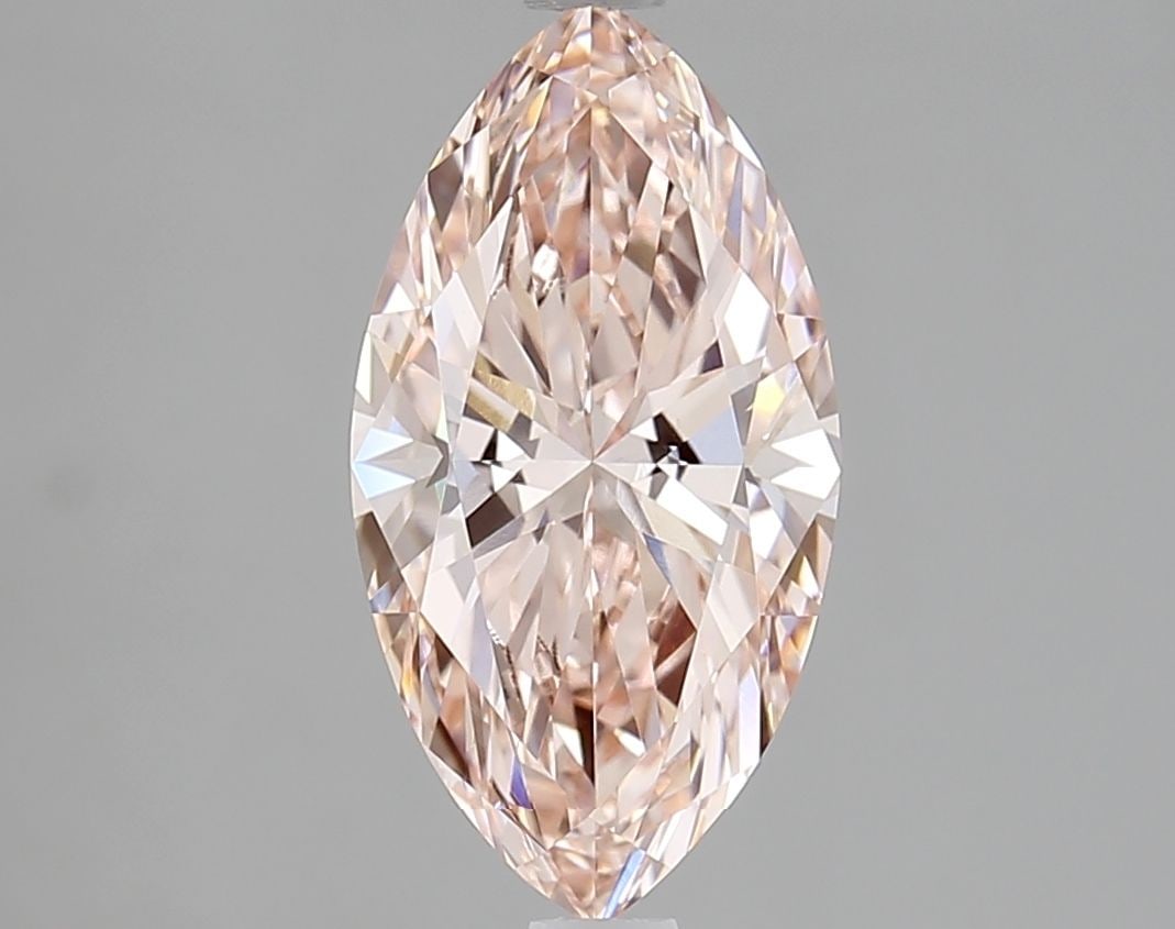 Loose Diamond - MARQUISE 2.03ct Fancy Vivid Pink VVS2: Loose Diamond - MARQUISE 2.03ct Fancy Vivid Pink VVS2 Source: This is a real non-mined Diamond that has been grown in a lab Shape: MARQUISE Carats: 2.03 Color: Fancy Vivid Pink Certification: IGI Vide
