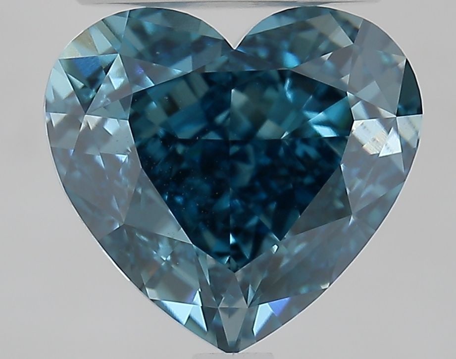 Loose Diamond - HEART 3.36ct Fancy Vivid Blue VS1 (1 of 1)