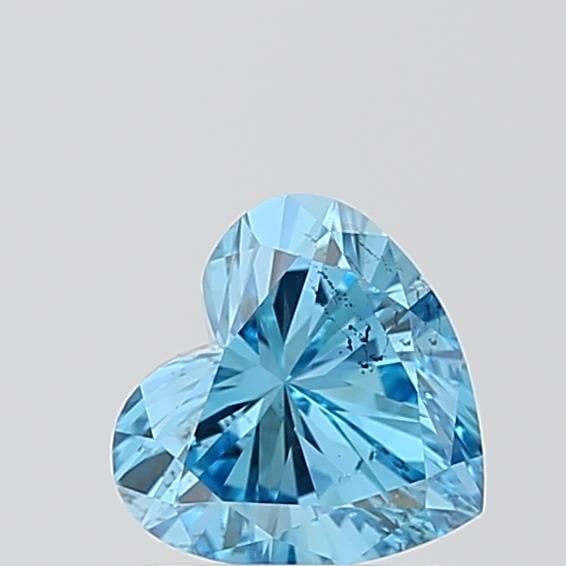 Loose Diamond - HEART 0.99ct Fancy Vivid Blue SI2: Loose Diamond - HEART 0.99ct Fancy Vivid Blue SI2 Source: This is a real non-mined Diamond that has been grown in a lab Shape: HEART Carats: 0.99 Color: Fancy Vivid Blue Certification: IGI Video: