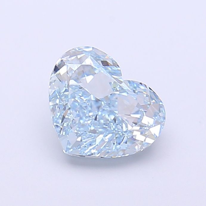Loose Diamond - HEART 1.37ct Fancy Vivid Blue VVS2: Loose Diamond - HEART 1.37ct Fancy Vivid Blue VVS2 Source: This is a real non-mined Diamond that has been grown in a lab Shape: HEART Carats: 1.37 Color: Fancy Vivid Blue Certification: IGI Video: