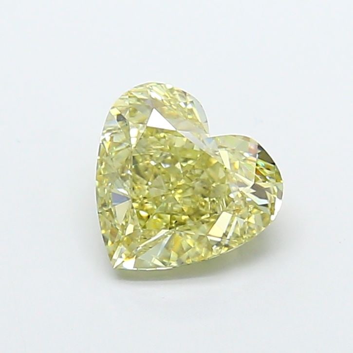 Loose Diamond - HEART 3.5ct Fancy Light Yellow SI1: Loose Diamond - HEART 3.5ct Fancy Light Yellow SI1 Source: This is a real non-mined Diamond that has been grown in a lab Shape: HEART Carats: 3.5 Color: Fancy Light Yellow Certification: IGI Video: