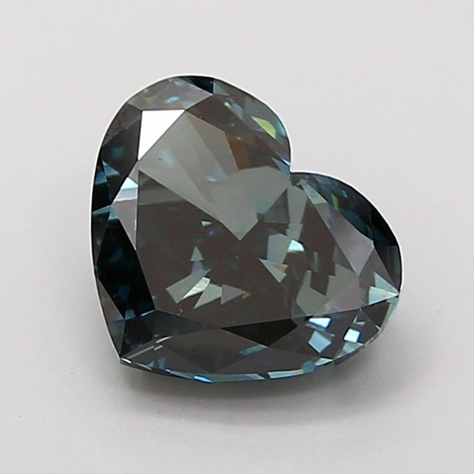 Loose Diamond - HEART 2.0ct Fancy Deep Green VS1: Loose Diamond - HEART 2.0ct Fancy Deep Green VS1 Source: This is a real non-mined Diamond that has been grown in a lab Shape: HEART Carats: 2.0 Color: Fancy Deep Green Certification: IGI Video: