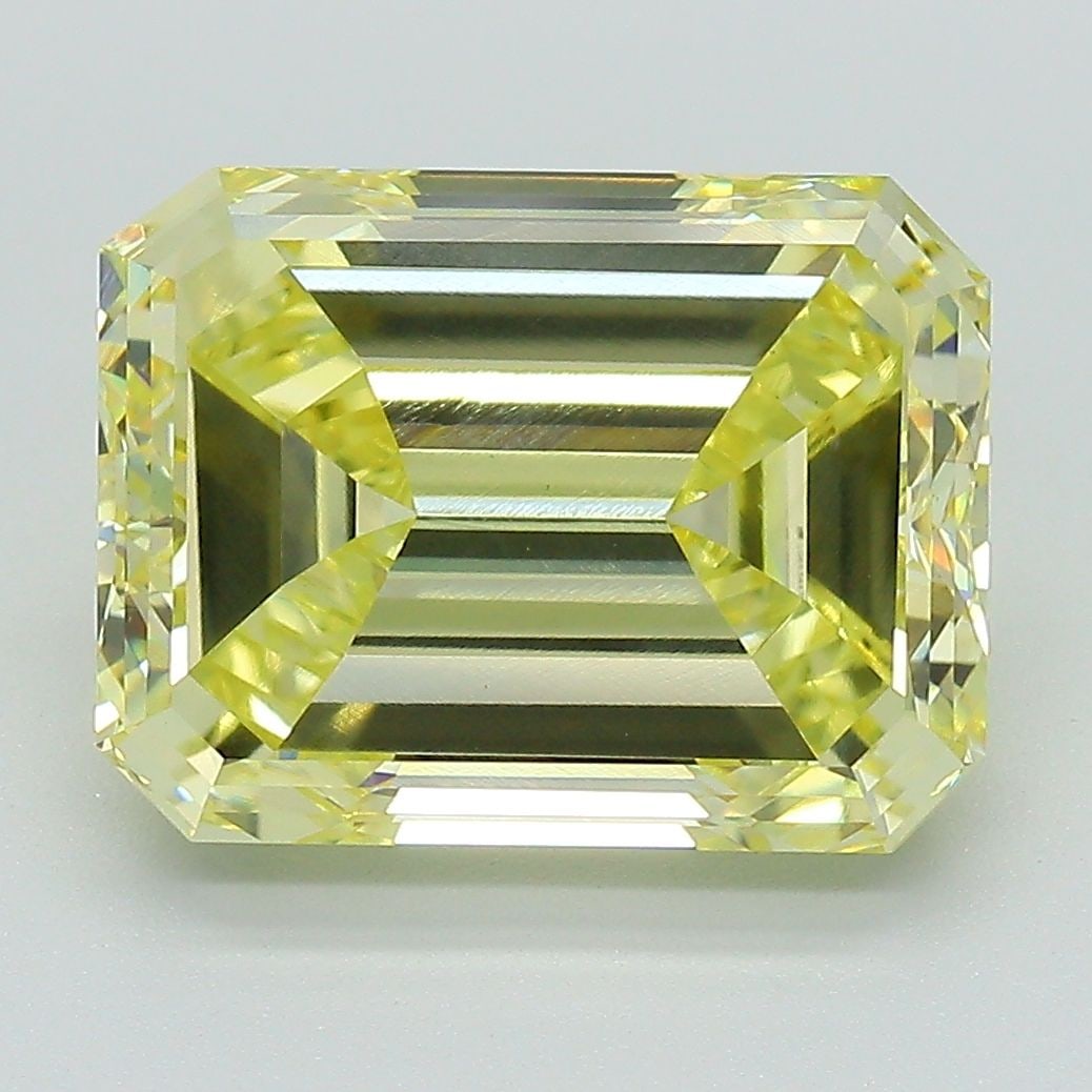 Loose Diamond - EMERALD 5.89ct Fancy Intense Yellow VVS2 (1 of 1)