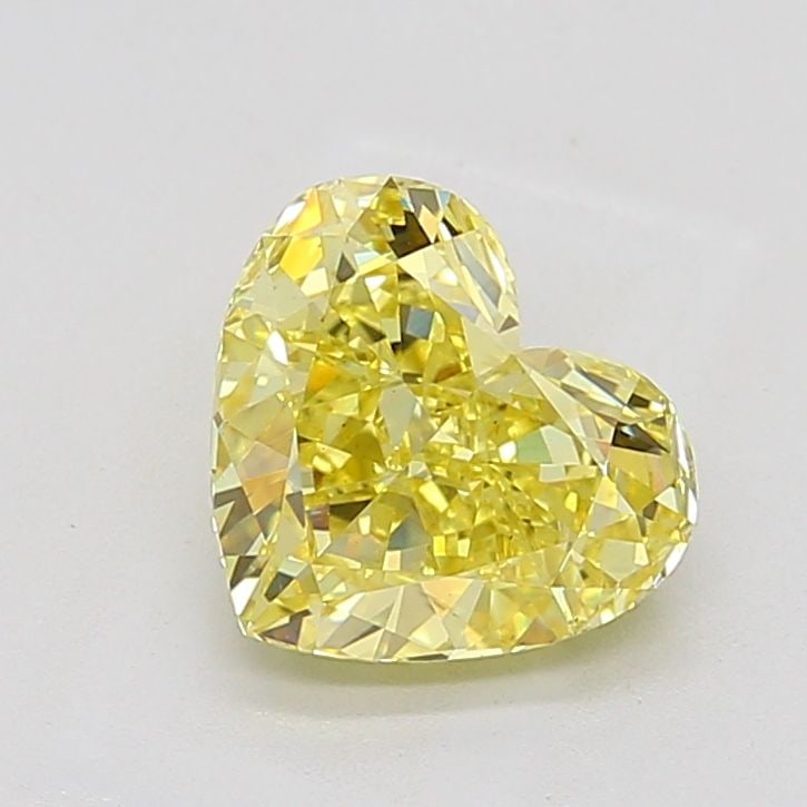Loose Diamond - HEART 3.0ct Fancy Intense Yellow VS2: Loose Diamond - HEART 3.0ct Fancy Intense Yellow VS2 Source: This is a real non-mined Diamond that has been grown in a lab Shape: HEART Carats: 3.0 Color: Fancy Intense Yellow Certification: IGI Video