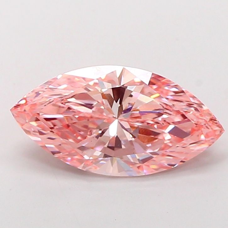 Loose Diamond - MARQUISE 4.1ct Fancy Vivid Pink VS1: Loose Diamond - MARQUISE 4.1ct Fancy Vivid Pink VS1 Source: This is a real non-mined Diamond that has been grown in a lab Shape: MARQUISE Carats: 4.1 Color: Fancy Vivid Pink Certification: IGI Video: