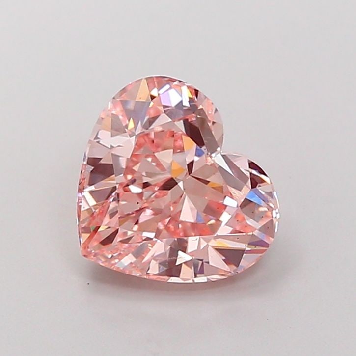 Loose Diamond - HEART 3.0ct Fancy Intense Pink VS2: Loose Diamond - HEART 3.0ct Fancy Intense Pink VS2 Source: This is a real non-mined Diamond that has been grown in a lab Shape: HEART Carats: 3.0 Color: Fancy Intense Pink Certification: IGI Video:
