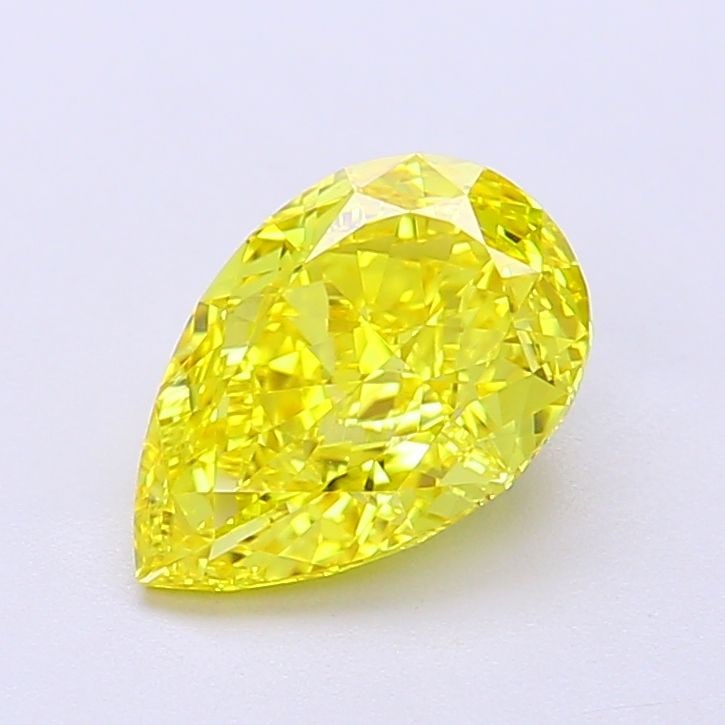 Loose Diamond - PEAR 1.81ct Fancy Vivid Yellow VS1: Loose Diamond - PEAR 1.81ct Fancy Vivid Yellow VS1 Source: This is a real non-mined Diamond that has been grown in a lab Shape: PEAR Carats: 1.81 Color: Fancy Vivid Yellow Certification: IGI Video: