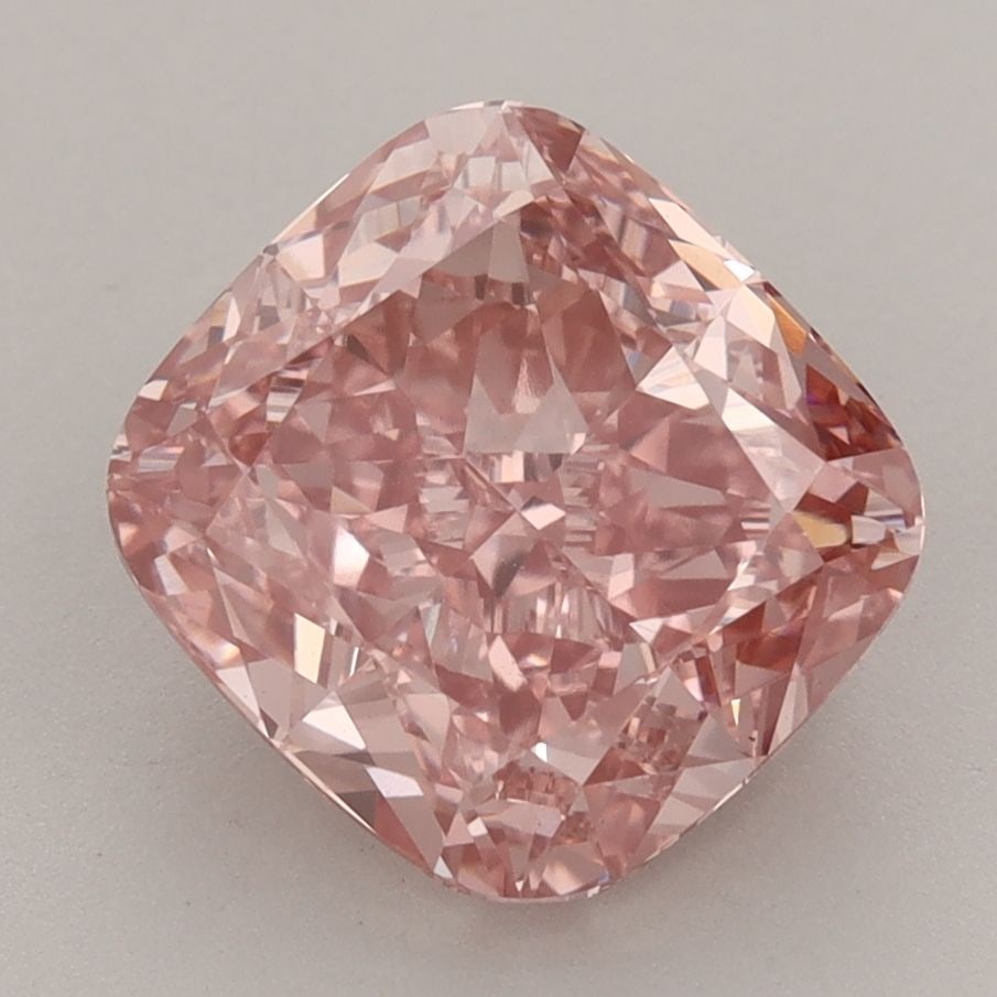 Loose Diamond - CUSHION MODIFIED 3.69ct Fancy Vivid Pink VS1: Loose Diamond - CUSHION MODIFIED 3.69ct Fancy Vivid Pink VS1 Source: This is a real non-mined Diamond that has been grown in a lab Shape: CUSHION MODIFIED Carats: 3.69 Color: Fancy Vivid Pink Certific