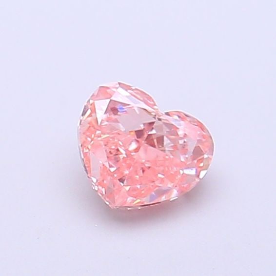 Loose Diamond - HEART 0.52ct Fancy Vivid Pink VS1: Loose Diamond - HEART 0.52ct Fancy Vivid Pink VS1 Source: This is a real non-mined Diamond that has been grown in a lab Shape: HEART Carats: 0.52 Color: Fancy Vivid Pink Certification: IGI Video: