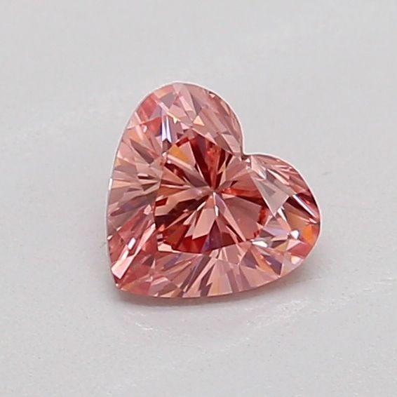 Loose Diamond - HEART 0.28ct Fancy Brownish Pink VS1: Loose Diamond - HEART 0.28ct Fancy Brownish Pink VS1 Source: This is a real non-mined Diamond that has been grown in a lab Shape: HEART Carats: 0.28 Color: Fancy Brownish Pink Certification: IGI The D