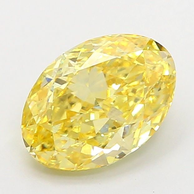 Loose Diamond - OVAL 1.78ct Fancy Vivid Yellow VVS2: Loose Diamond - OVAL 1.78ct Fancy Vivid Yellow VVS2 Source: This is a real non-mined Diamond that has been grown in a lab Shape: OVAL Carats: 1.78 Color: Fancy Vivid Yellow Certification: IGI Video: