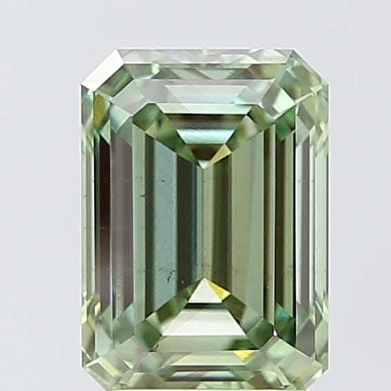 Loose Diamond - EMERALD 2.47ct Fancy Vivid Green VS2: Loose Diamond - EMERALD 2.47ct Fancy Vivid Green VS2 Source: This is a real non-mined Diamond that has been grown in a lab Shape: EMERALD Carats: 2.47 Color: Fancy Vivid Green Certification: IGI Video