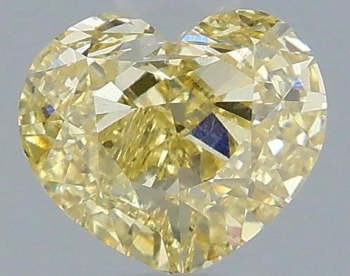 Loose Diamond - HEART 1.01ct Fancy Intense Yellow VS1: Loose Diamond - HEART 1.01ct Fancy Intense Yellow VS1 Source: This is a real non-mined Diamond that has been grown in a lab Shape: HEART Carats: 1.01 Color: Fancy Intense Yellow Certification: IGI Vid