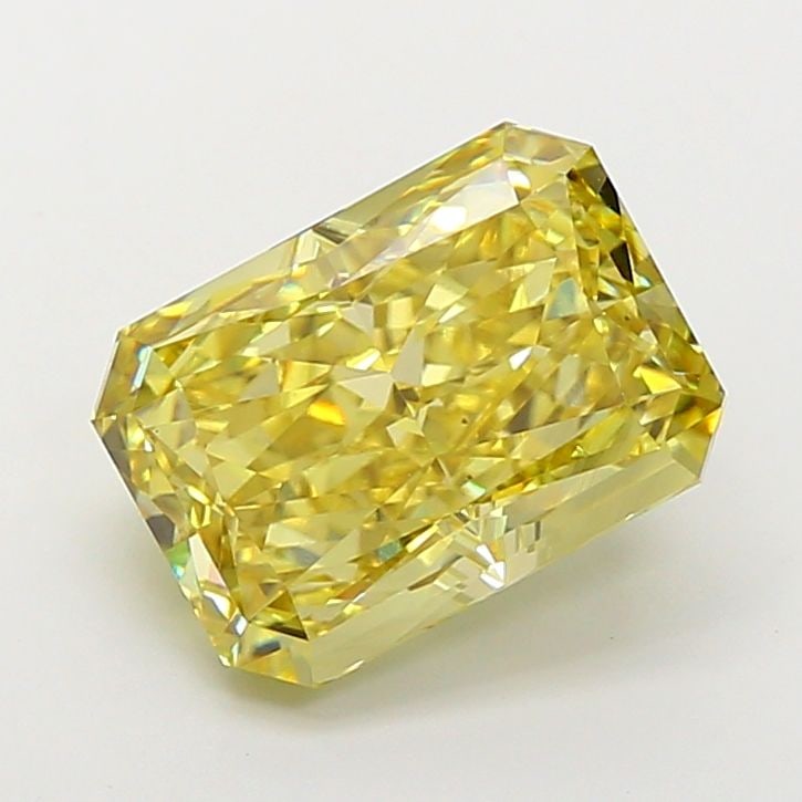 Loose Diamond - RADIANT 5.01ct Fancy Vivid Yellow VS1: Loose Diamond - RADIANT 5.01ct Fancy Vivid Yellow VS1 Source: This is a real non-mined Diamond that has been grown in a lab Shape: RADIANT Carats: 5.01 Color: Fancy Vivid Yellow Certification: NONE Vi