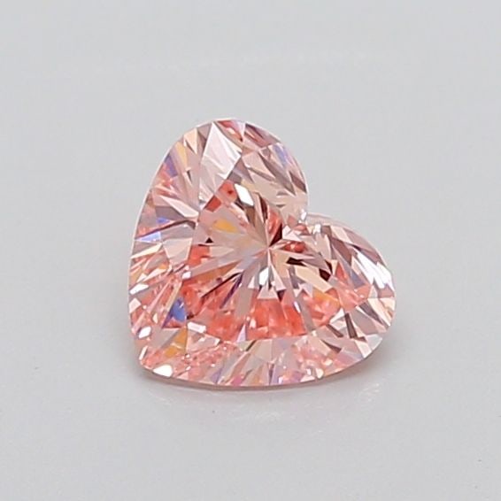 Loose Diamond - HEART 1.01ct Fancy Intense Pink VS2: Loose Diamond - HEART 1.01ct Fancy Intense Pink VS2 Source: This is a real non-mined Diamond that has been grown in a lab Shape: HEART Carats: 1.01 Color: Fancy Intense Pink Certification: IGI Video: