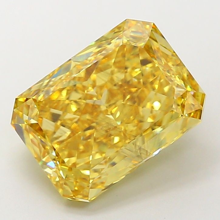 Loose Diamond - RADIANT 7.24ct Fancy Vivid Yellow SI1: Loose Diamond - RADIANT 7.24ct Fancy Vivid Yellow SI1 Source: This is a real non-mined Diamond that has been grown in a lab Shape: RADIANT Carats: 7.24 Color: Fancy Vivid Yellow Certification: IGI Vid