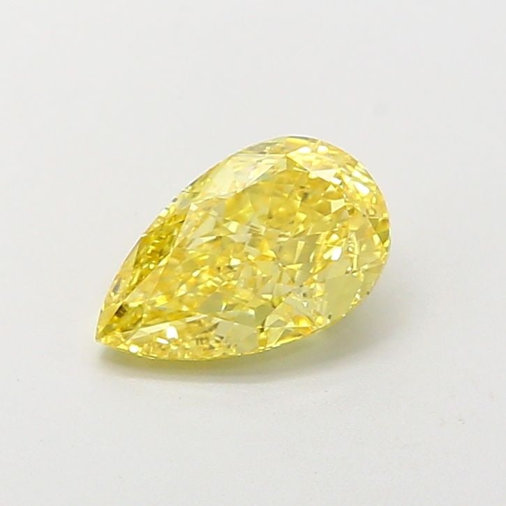 Loose Diamond - PEAR 1.1ct Fancy Vivid Yellow VS1: Loose Diamond - PEAR 1.1ct Fancy Vivid Yellow VS1 Source: This is a real non-mined Diamond that has been grown in a lab Shape: PEAR Carats: 1.1 Color: Fancy Vivid Yellow Certification: IGI Video: