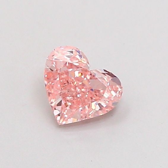 Loose Diamond - HEART 0.49ct Fancy Vivid Pink VS1: Loose Diamond - HEART 0.49ct Fancy Vivid Pink VS1 Source: This is a real non-mined Diamond that has been grown in a lab Shape: HEART Carats: 0.49 Color: Fancy Vivid Pink Certification: IGI Video: