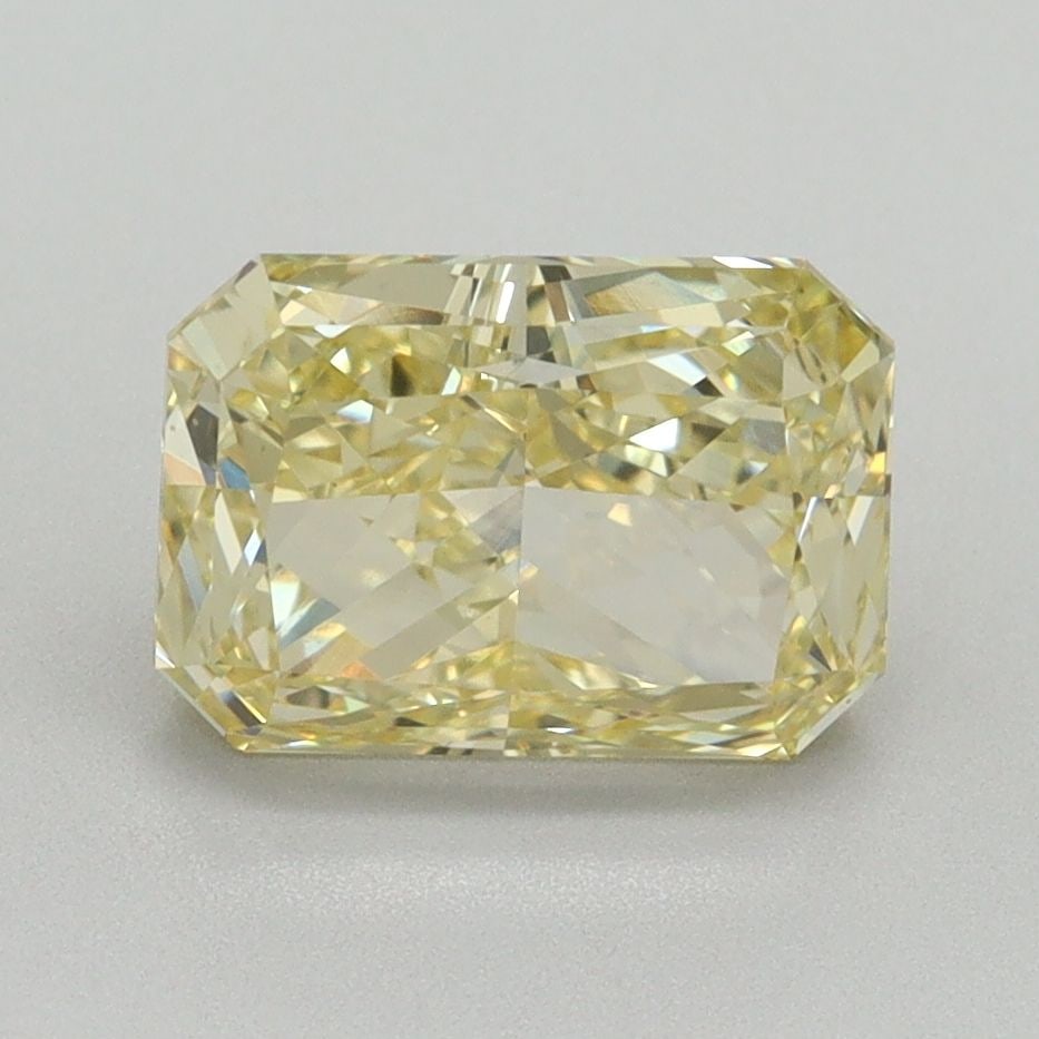 Loose Diamond - RADIANT 2.27ct Fancy Vivid Yellow VVS2: Loose Diamond - RADIANT 2.27ct Fancy Vivid Yellow VVS2 Source: This is a real non-mined Diamond that has been grown in a lab Shape: RADIANT Carats: 2.27 Color: Fancy Vivid Yellow Certification: IGI Vi