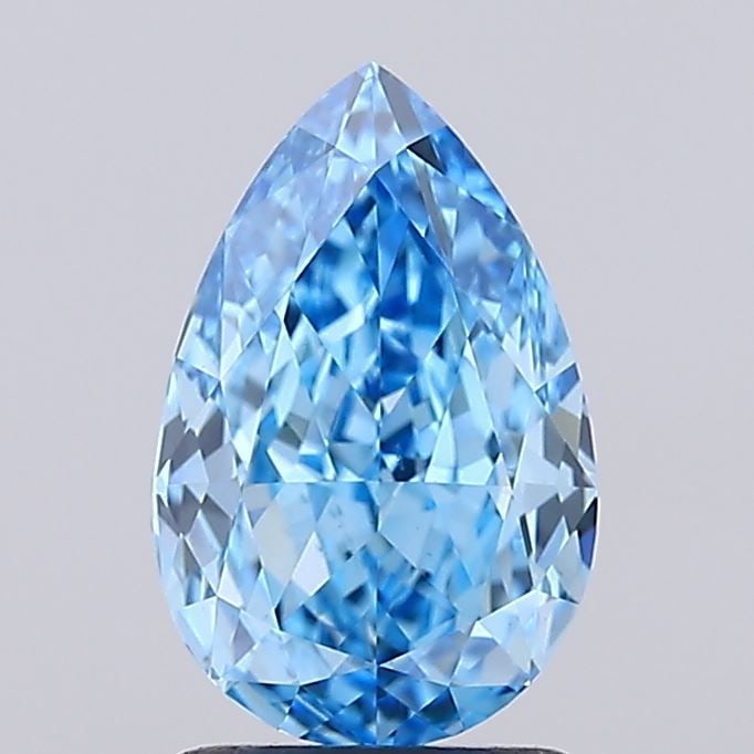 Loose Diamond - PEAR 2.13ct Fancy Vivid Blue VS1 (1 of 1)