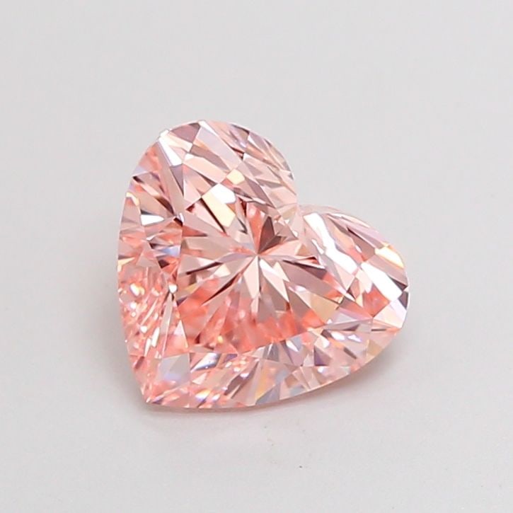 Loose Diamond - HEART 1.53ct Fancy Vivid Pink VS1: Loose Diamond - HEART 1.53ct Fancy Vivid Pink VS1 Source: This is a real non-mined Diamond that has been grown in a lab Shape: HEART Carats: 1.53 Color: Fancy Vivid Pink Certification: IGI Video: