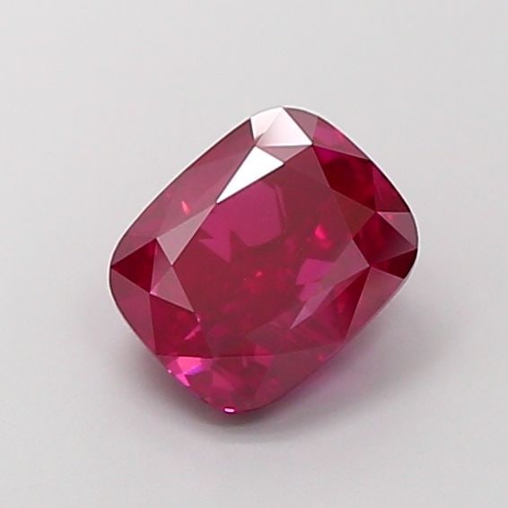 Loose Diamond - CUSHION BRILLIANT 3.0ct Fancy Vivid Red VVS2: Loose Diamond - CUSHION BRILLIANT 3.0ct Fancy Vivid Red VVS2 Source: This is a real non-mined Diamond that has been grown in a lab Shape: CUSHION BRILLIANT Carats: 3.0 Color: Fancy Vivid Red Certifica