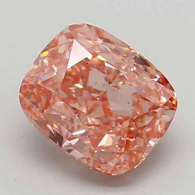 Loose Diamond - CUSHION BRILLIANT 4.09ct Fancy Vivid Pink VS2: Loose Diamond - CUSHION BRILLIANT 4.09ct Fancy Vivid Pink VS2 Source: This is a real non-mined Diamond that has been grown in a lab Shape: CUSHION BRILLIANT Carats: 4.09 Color: Fancy Vivid Pink Certif