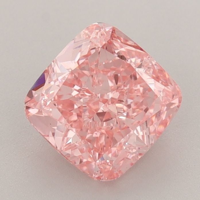 Loose Diamond - CUSHION BRILLIANT 1.54ct Fancy Vivid Pink VS1: Loose Diamond - CUSHION BRILLIANT 1.54ct Fancy Vivid Pink VS1 Source: This is a real non-mined Diamond that has been grown in a lab Shape: CUSHION BRILLIANT Carats: 1.54 Color: Fancy Vivid Pink Certif
