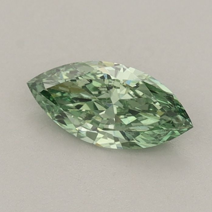 Loose Diamond - MARQUISE 0.4ct Fancy Vivid Green VS2: Loose Diamond - MARQUISE 0.4ct Fancy Vivid Green VS2 Source: This is a real non-mined Diamond that has been grown in a lab Shape: MARQUISE Carats: 0.4 Color: Fancy Vivid Green Certification: IGI Video