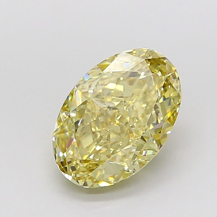 Loose Diamond - OVAL 3.1ct Fancy Yellow VS1: Loose Diamond - OVAL 3.1ct Fancy Yellow VS1 Source: This is a real non-mined Diamond that has been grown in a lab Shape: OVAL Carats: 3.1 Color: Fancy Yellow Certification: IGI Video: