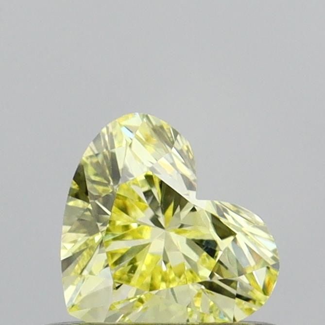 Loose Diamond - HEART 0.37ct Fancy Yellow VS1: Loose Diamond - HEART 0.37ct Fancy Yellow VS1 Source: This is a real non-mined Diamond that has been grown in a lab Shape: HEART Carats: 0.37 Color: Fancy Yellow Certification: IGI Video:
