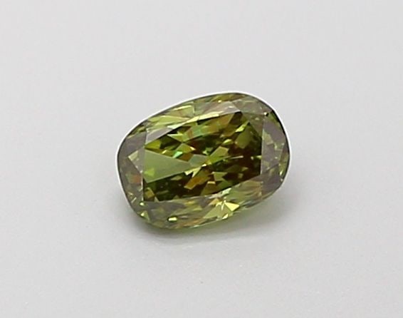 Loose Diamond - CUSHION BRILLIANT 0.27ct Fancy Deep Green VS2: Loose Diamond - CUSHION BRILLIANT 0.27ct Fancy Deep Green VS2 Source: This is a real non-mined Diamond that has been grown in a lab Shape: CUSHION BRILLIANT Carats: 0.27 Color: Fancy Deep Green Certif