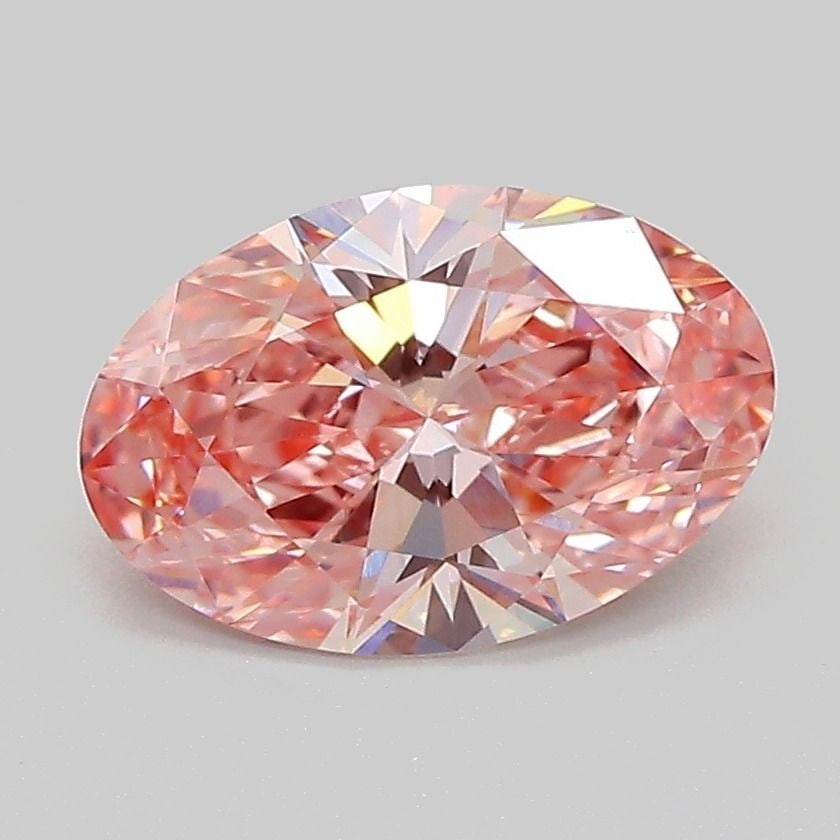Loose Diamond - OVAL 1.53ct Fancy Vivid Pink VS1: Loose Diamond - OVAL 1.53ct Fancy Vivid Pink VS1 Source: This is a real non-mined Diamond that has been grown in a lab Shape: OVAL Carats: 1.53 Color: Fancy Vivid Pink Certification: IGI Video:
