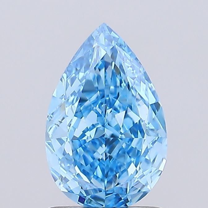 Loose Diamond - PEAR 1.15ct Fancy Vivid Blue VS1: Loose Diamond - PEAR 1.15ct Fancy Vivid Blue VS1 Source: This is a real non-mined Diamond that has been grown in a lab Shape: PEAR Carats: 1.15 Color: Fancy Vivid Blue Certification: IGI Video: